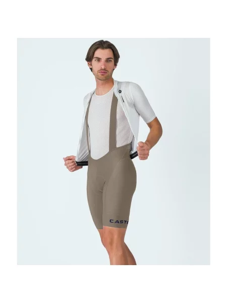 Spodenki rowerowe Castelli Competizione 2 S brązowe