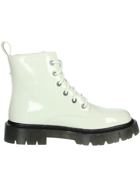 Pantofi Keys alb