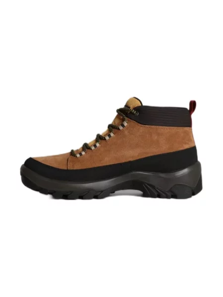 Buty trekkingowe Napapijri skórzane trekkingowe żółte