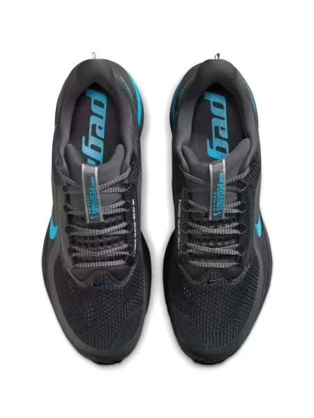 Sneakerși Nike Air Zoom din piele cu imagine cu model leopard gri