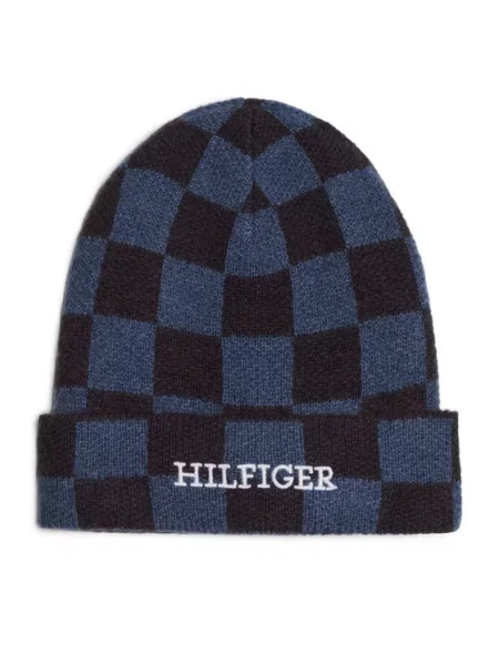 Czapka Tommy Hilfiger niebieska