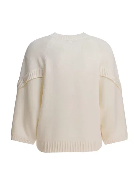 Sweter Max Mara wełniany biały