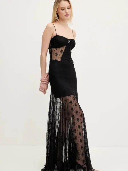 Aniye By rochie maxi mulata negru