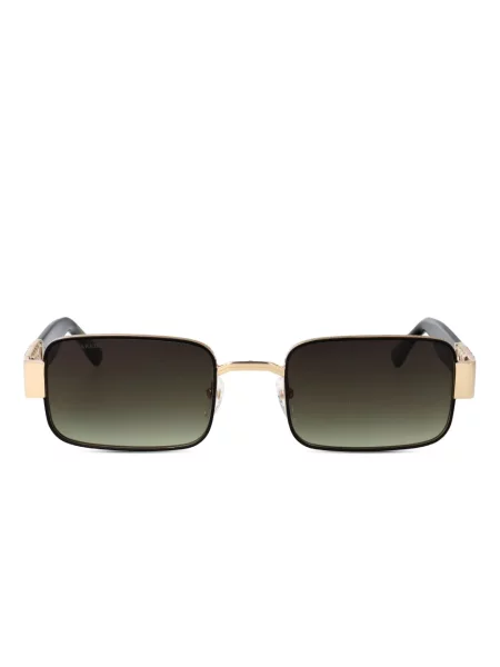 Ochelari de soare dreptunghiulari Dsquared2 Eyewear cu autograf negru