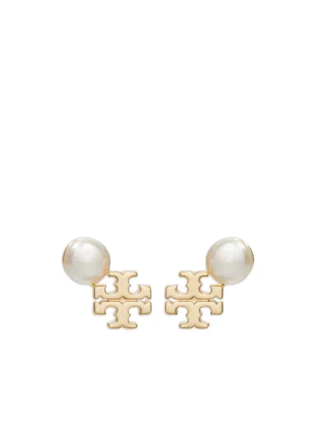 Kolczyki Tory Burch żółte
