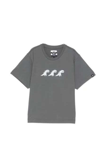 Koszulka Sport B. By Agnès B. z naszywkami szara