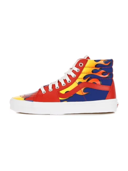 Sneakersy Vans z nadrukiem niebieskie
