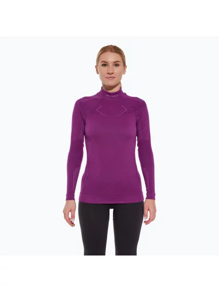 Термоактивна кофта Brubeck Extreme Merino фуксійовий