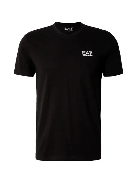 Emporio Armani Majica PJVQZ Regular Fit črna
