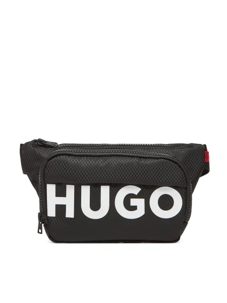 Детска чанта за кръст HUGO черно