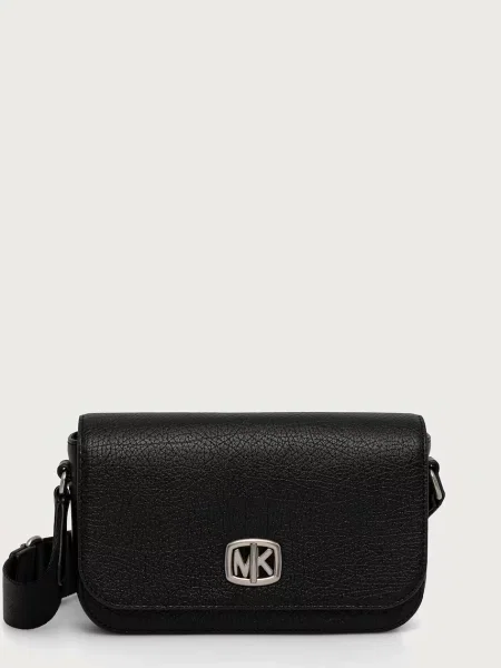 Michael Kors geantă mică de umăr pentru bărbați din piele BRYANT negru