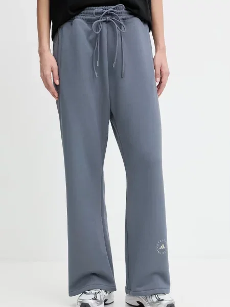 Adidas by Stella McCartney pantaloni de trening din gri