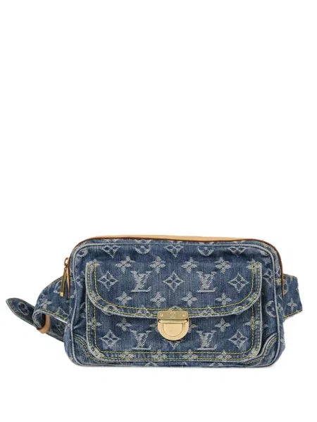 Pásek Louis Vuitton Pre-owned modrý