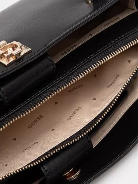 Кожаная сумка через плечо Guess