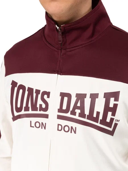 Костюмный спортивный костюм Lonsdale красный