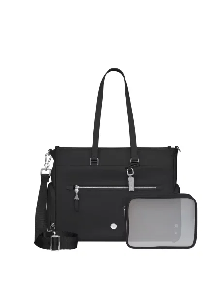 Кожаная дорожная сумка Samsonite черная