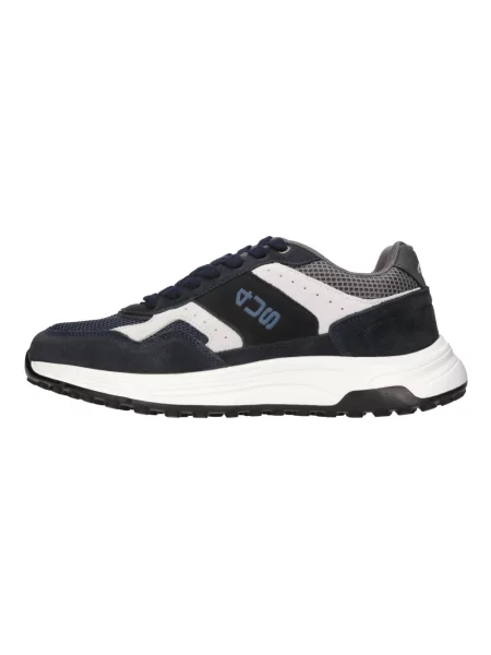 Sneakersy Paciotti skórzane niebieskie