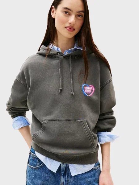 Толстовка Tommy Jeans сіра