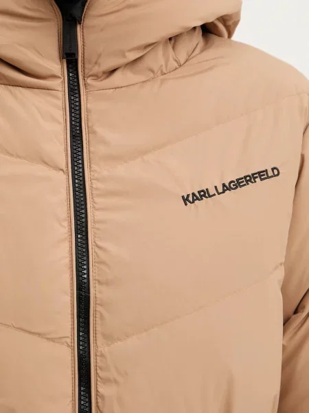 Двусторонний пуховик Karl Lagerfeld черный