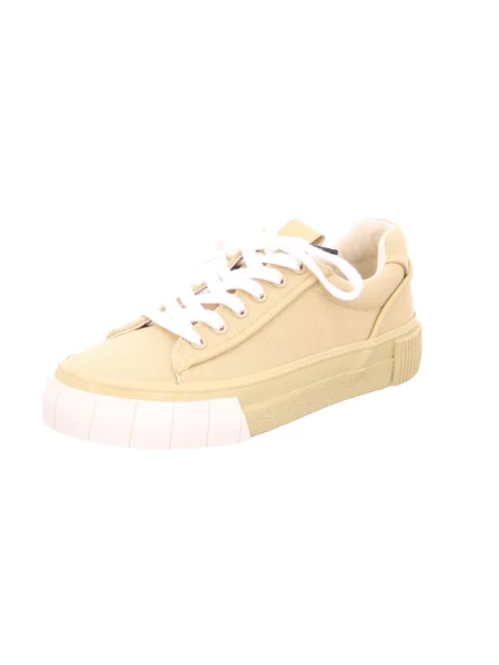 Sneakersy Tamaris skórzane brązowe