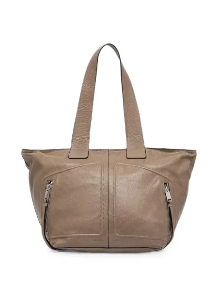 Geantă shopper Allsaints din piele