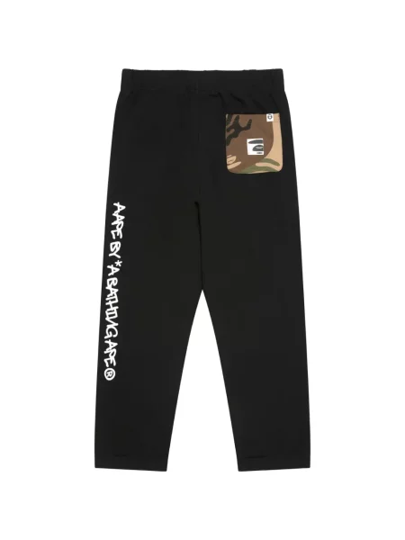 Τρέξιμο παντελόνι Aape By *a Bathing Ape® με σχέδιο μαύρο