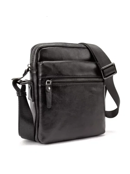 Кожаная сумка Royalbag черная