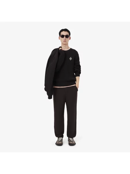 Lacoste Lniane Spodnie Chino O Kroju Regular Fit brązowy