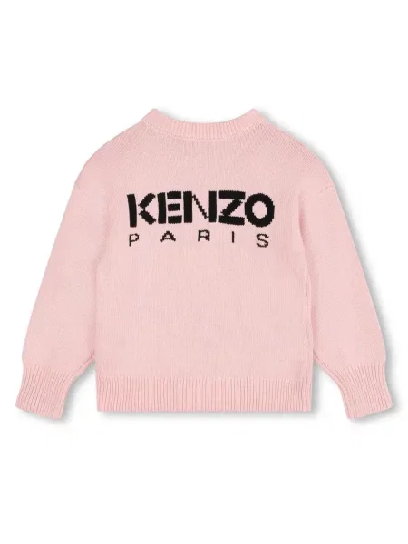 Sweter dziecięcy Kenzo różowy