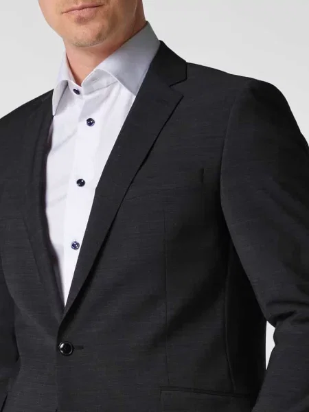 Marynarka na 2 o kroju slim fit z dodatkiem wełny „Flex Cross” Strellson