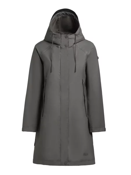 Khujo Prehoden plašč LIEDE temno siva