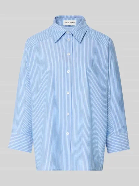 Bluzka koszulowa o kroju relaxed fit z czystej bawełny Model Fionne' Opus Pants