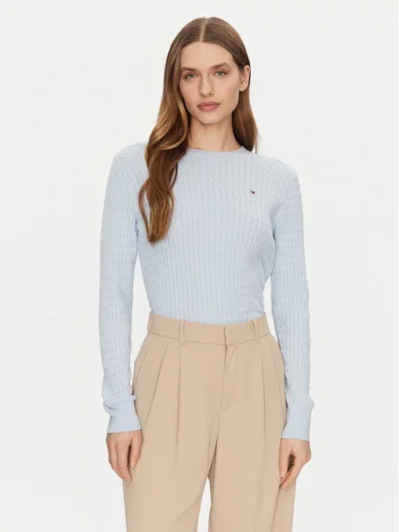 Tommy Hilfiger Džemper Svijetloplava
