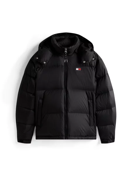 Tommy Jeans Χειμερινό μπουφάν Alaska' μαύρο