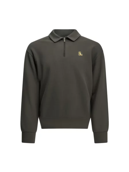 Bluza Maison Kitsune z logo szara