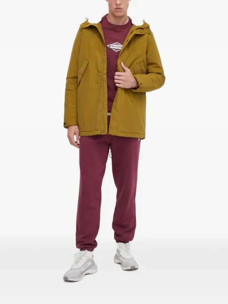 Geacă Jack Wolfskin cu glugă galben