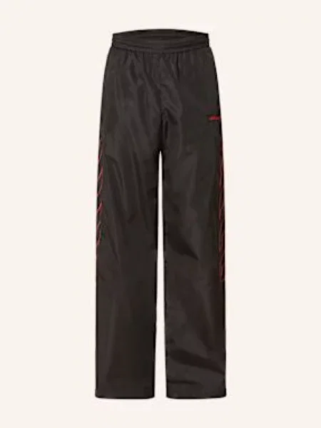 Off-White Spodnie Dresowe schwarz białe