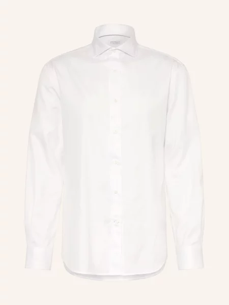 Brunello Cucinelli Košile Comfort Fit bílá