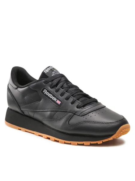 Sneakerși Reebok Classic din piele negru