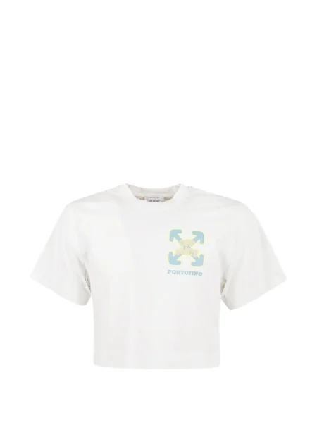 Košulja Off-white s printom ošišan bijela