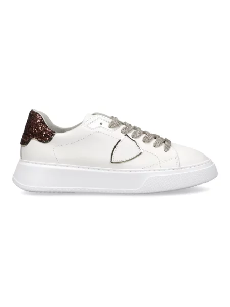 Buty do tenisa Philippe Model skórzane do tenisa białe