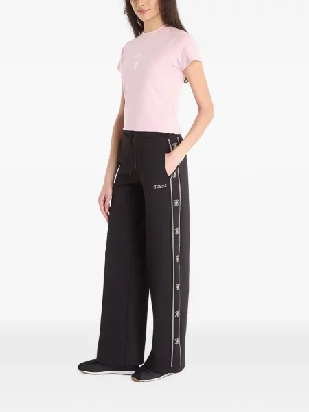 Tricou Guess cu imagine roz