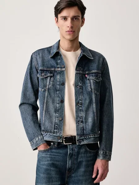 Levi's kurtka jeansowa niebieska