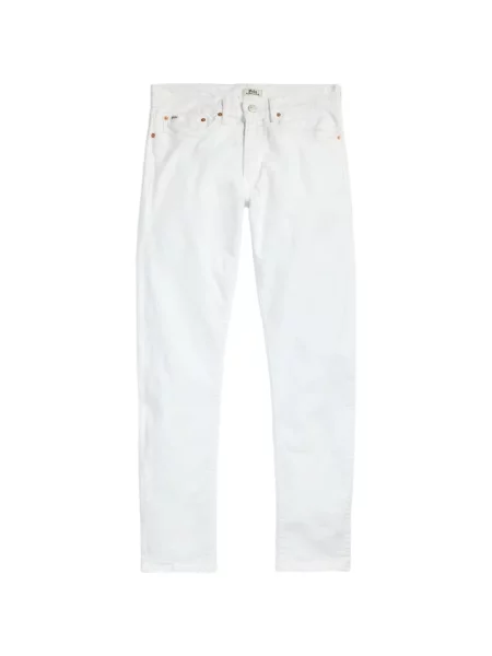 Tricou polo Polo Ralph Lauren cu glugă cu blană cu broderie roșu