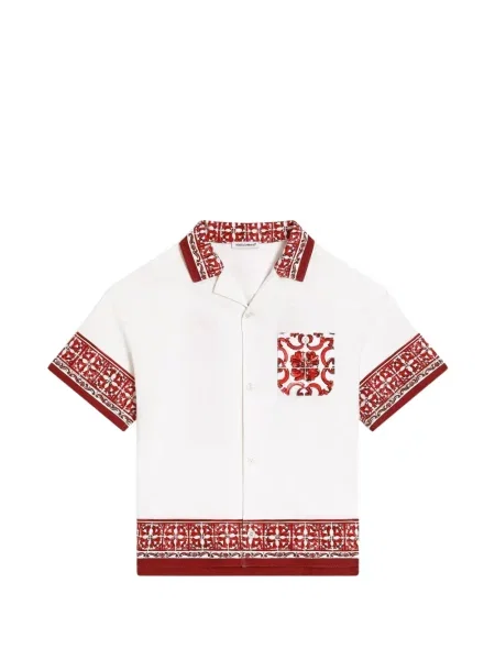 Koszula dziecięca Dolce And Gabbana biała