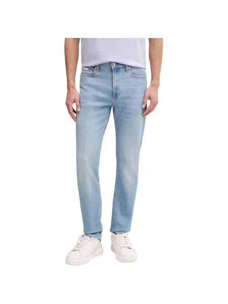Blugi Calvin Klein Jeans albastru