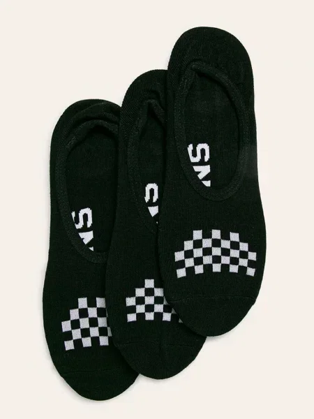 Vans Къси чорапи 3 бройки черно