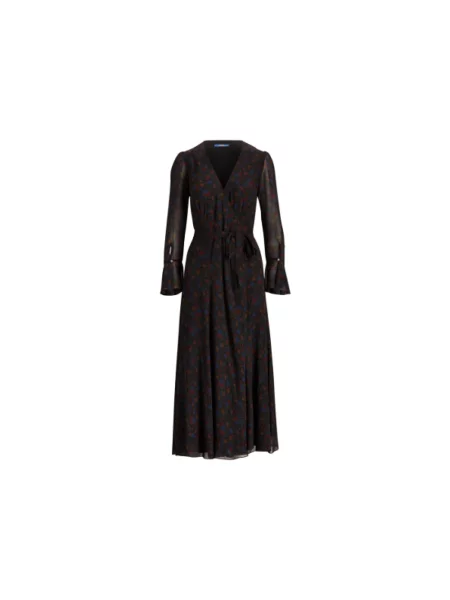 Sukienka midi Polo Ralph Lauren do kolan