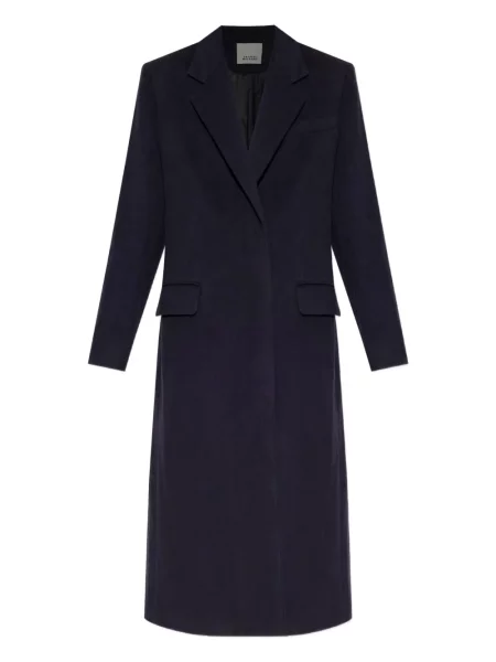 Palton Isabel Marant de lână negru