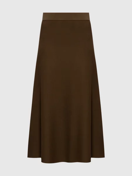 Спідниця FUGGITO кольору хакі Max Mara